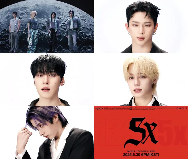 “고정관념을 깬 음악”…원어스, ‘5x’로 우주 런웨이→무한 매력 선언 / 알비더블유