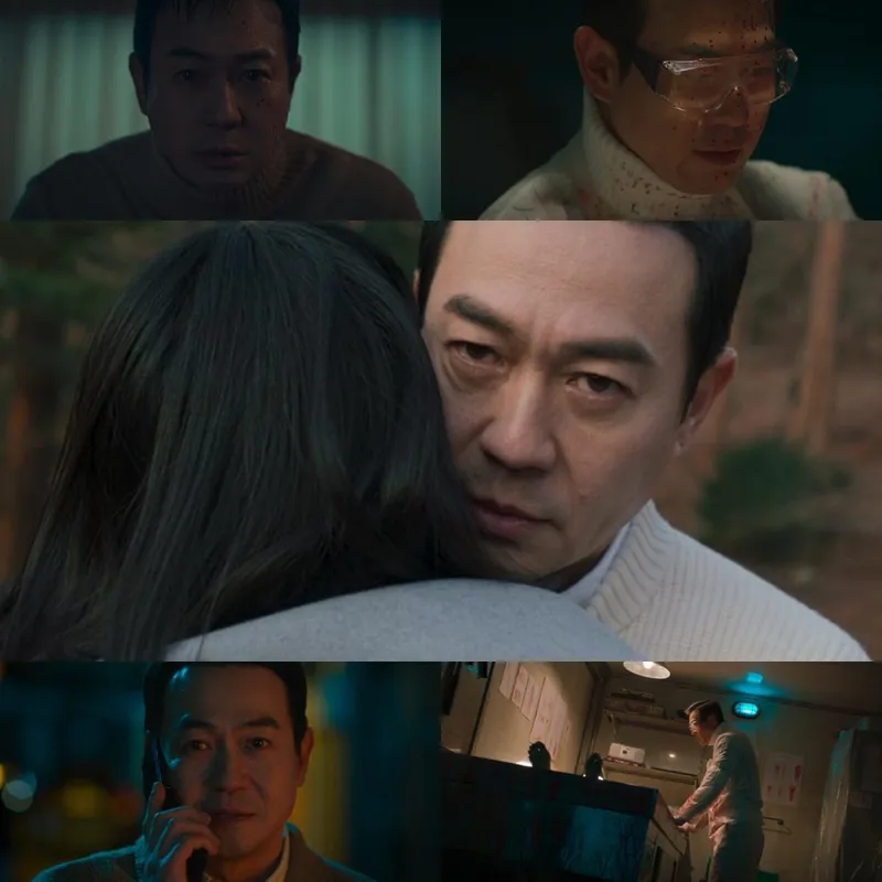 “얼굴을 갈아 끼운 충격”…박용우·‘메스를 든 사냥꾼’, 광기 본성 폭발→극한의 공포