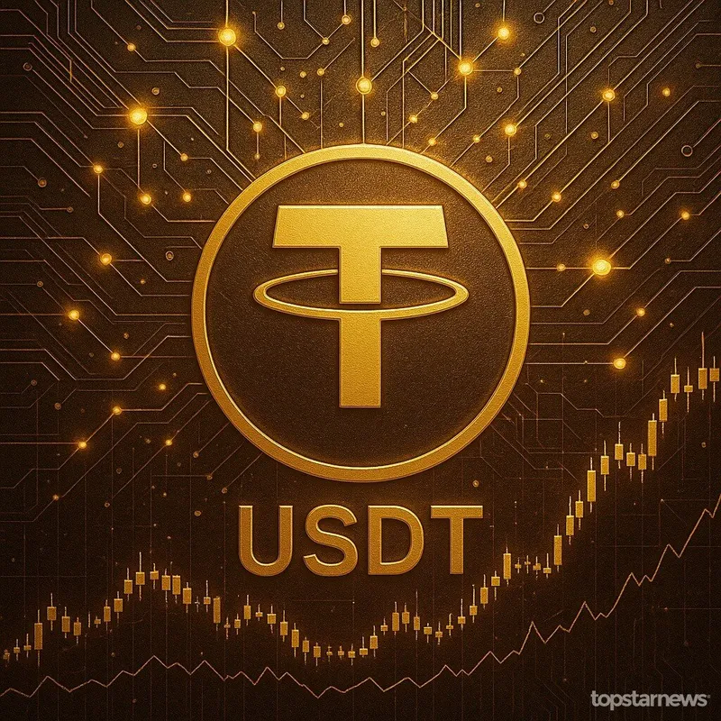 테더 USDT 공급량 사상 최고치 1,561억 달러…트론과 이더리움에서 90% 집중