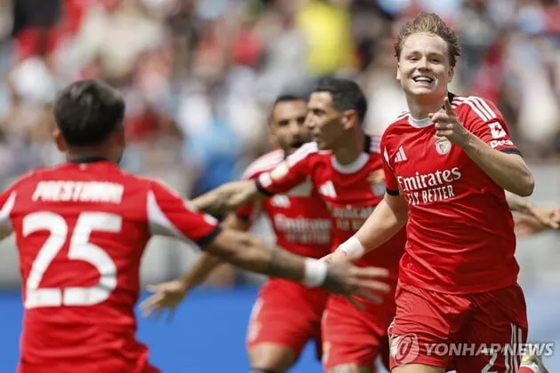 “13년 만의 승리”…벤피카, 뮌헨전 결승골→클럽월드컵 조1위 16강행