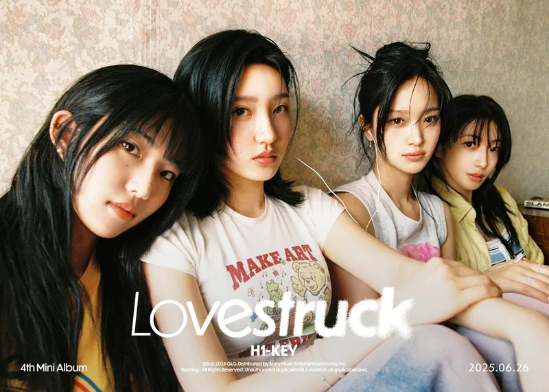 “여름 감성에 빠진 하이키”…하이키, ‘Lovestruck’ 타이틀곡으로 청춘 열기→팬심 기대감 높인다 / GLG