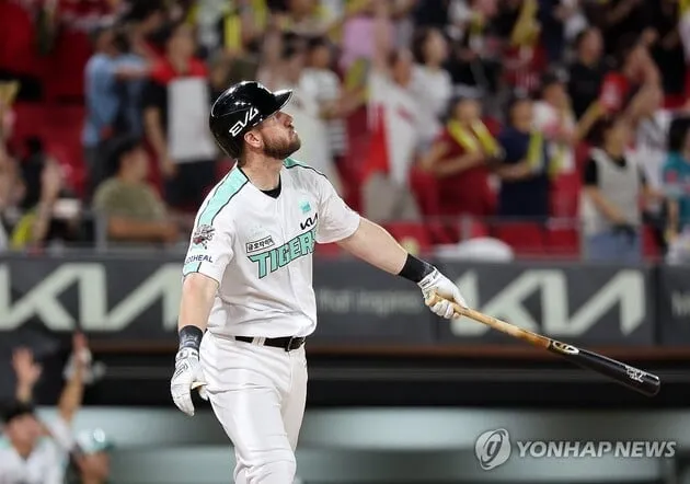 “OPS 0.901 맹타”…위즈덤, 소크라테스 그리움 잠재우며→KIA 상승세 견인 / 연합뉴스