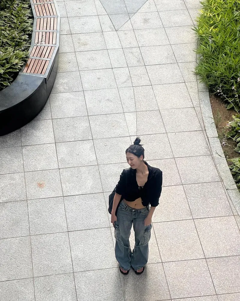“햇살 속 눈을 감았다”…류다인, 여름 저녁→자유로운 오후 산책 / 배우 류다인 인스타그램