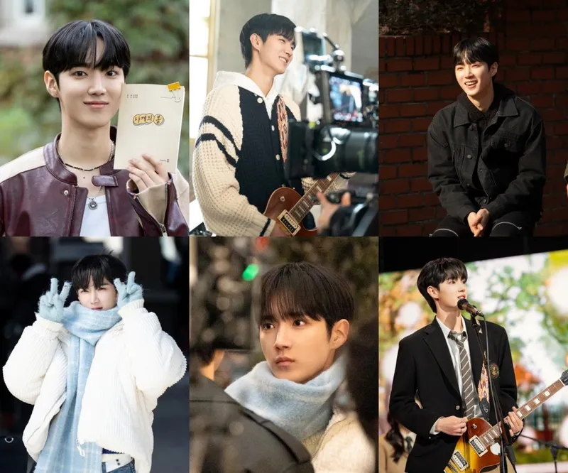 “밝은 에너지의 신인”…하유준, ‘사계의 봄’ 마지막 촬영 현장→시청자 마음 적셨다 / FNC엔터테인먼트