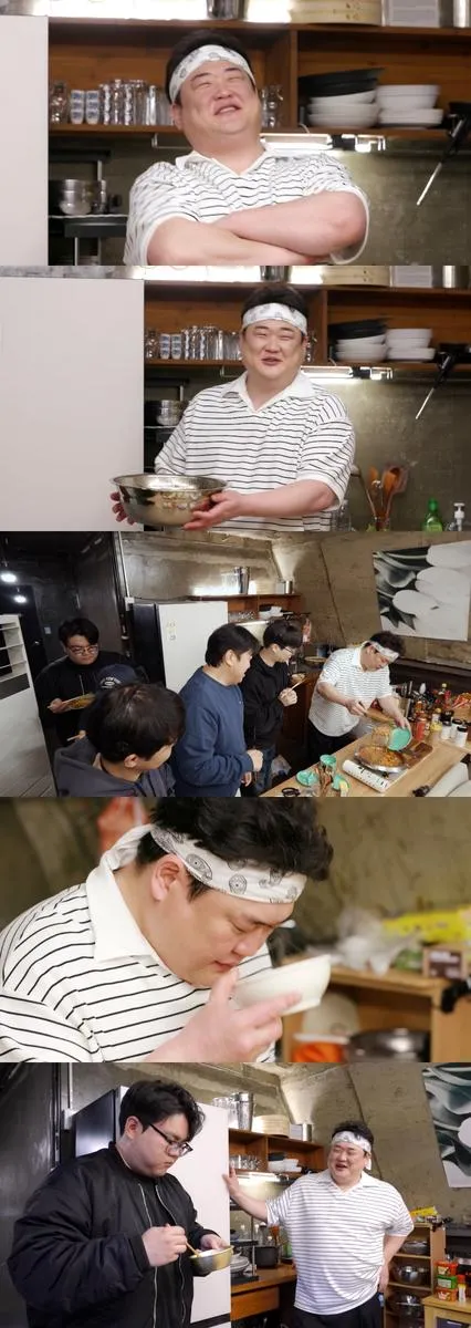 “다 먹을 때까지 못 나가”…김준현, ‘편스토랑’ 감금먹방→먹방 전설 귀환 / KBS 2TV ‘신상출시 편스토랑’