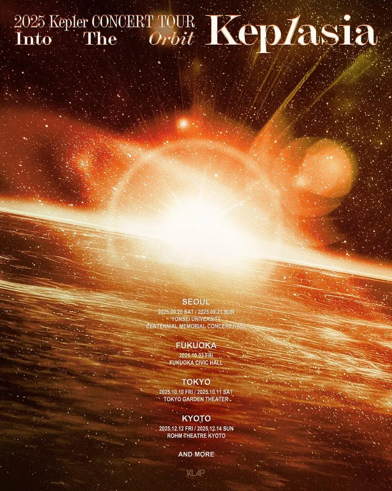 “우주를 무대로”…케플러, ‘Into The Orbit: Kep1asia’로 콘서트 투어→글로벌 팬과 만난다 / 클렙