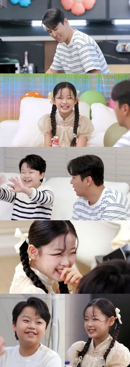 “첫사랑이 이런 걸까”…장민호·황민호, ‘편스토랑’ 트로트 신동 어색 케미→웃음 멈추지 않았다 / KBS2TV신상출시편스토랑