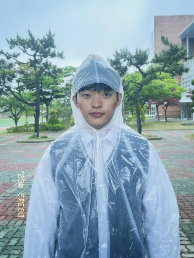 “빗속에 머문 표정”…옥진욱, 여름 장마철→고요한 청춘의 순간