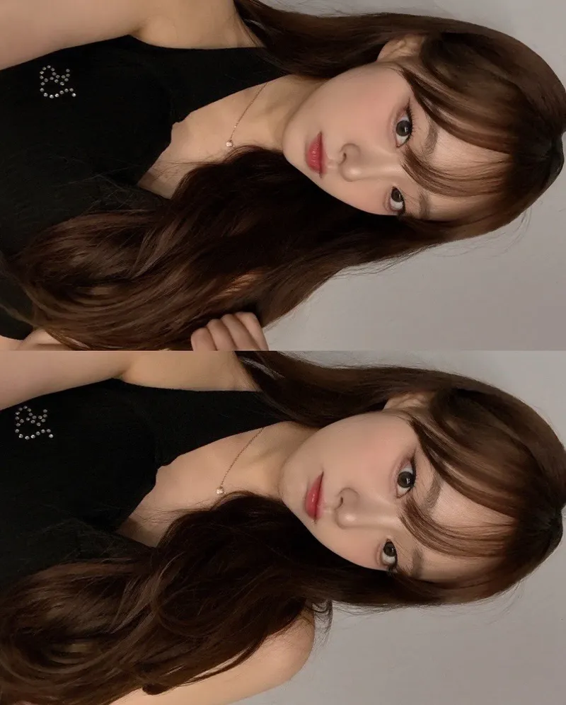 “one of me was already enough”…윤지원, 시크한 눈빛→청초한 카리스마 / 걸그룹 시그니처 윤지원 인스타그램