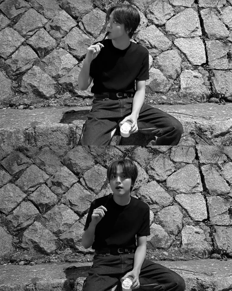 “익숙한 여름밤 돌담길”…해찬, 고요한 순간→아련한 청춘의 눈빛 / 그룹 NCT 해찬 인스타그램