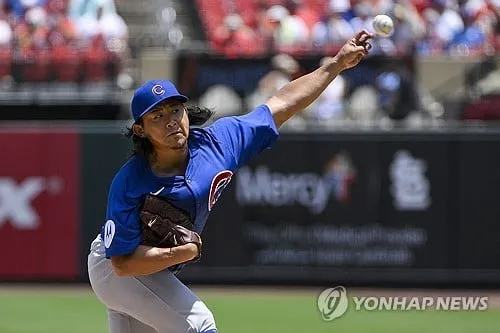 “5이닝 무실점 쾌투”…이마나가, 53일 만의 복귀전→컵스 3-0 승리 견인 / 연합뉴스