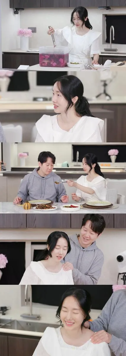 “밥 잘 먹여주는 예쁜 누나”…이정현·남편, ‘편스토랑’ 달콤한 현실 부부→눈길 / KBS2TV‘신상출시편스토랑’