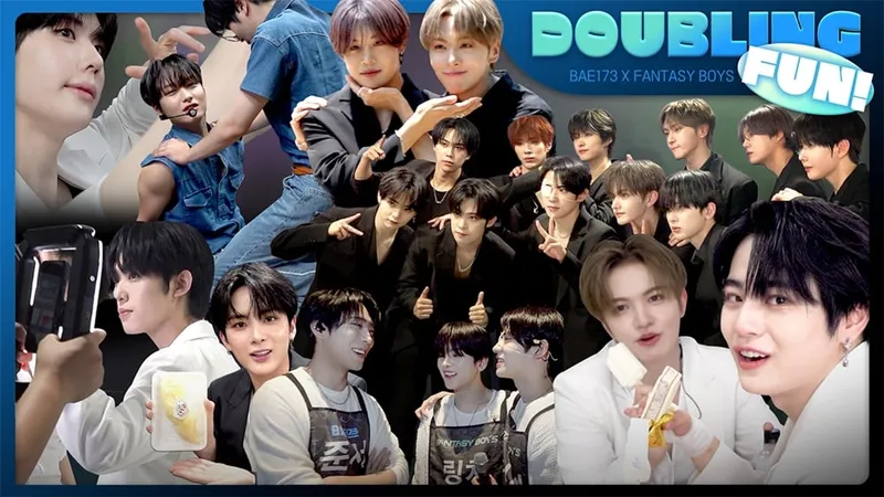 “더블원, 글로벌 예능의 시작”…‘DOUBLING FUN!’ 아메바 단독 리얼리티→폭발적 반응 예고 / 포켓돌스튜디오