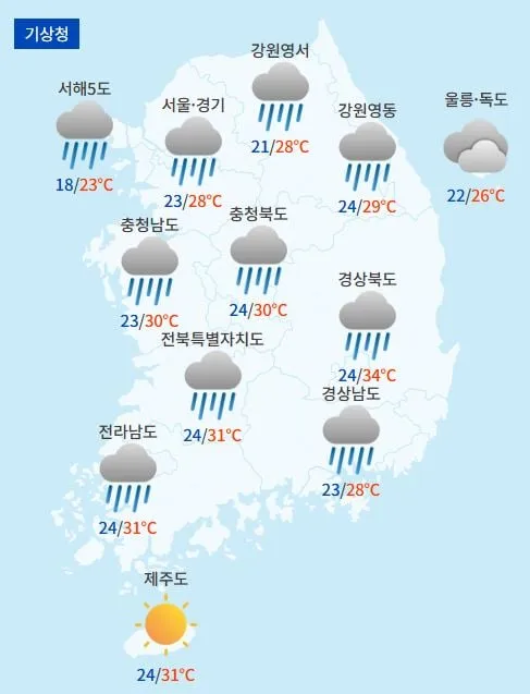 전국날씨예보 / 케이웨더