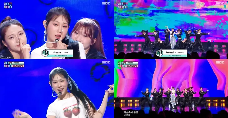 “눈빛부터 무대 장악”…니나, ‘쇼! 음악중심’ 데뷔→신예 솔로 아티스트 주목 / MBC