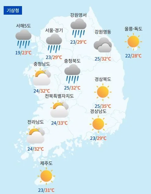 전국날씨예보 / 케이웨더