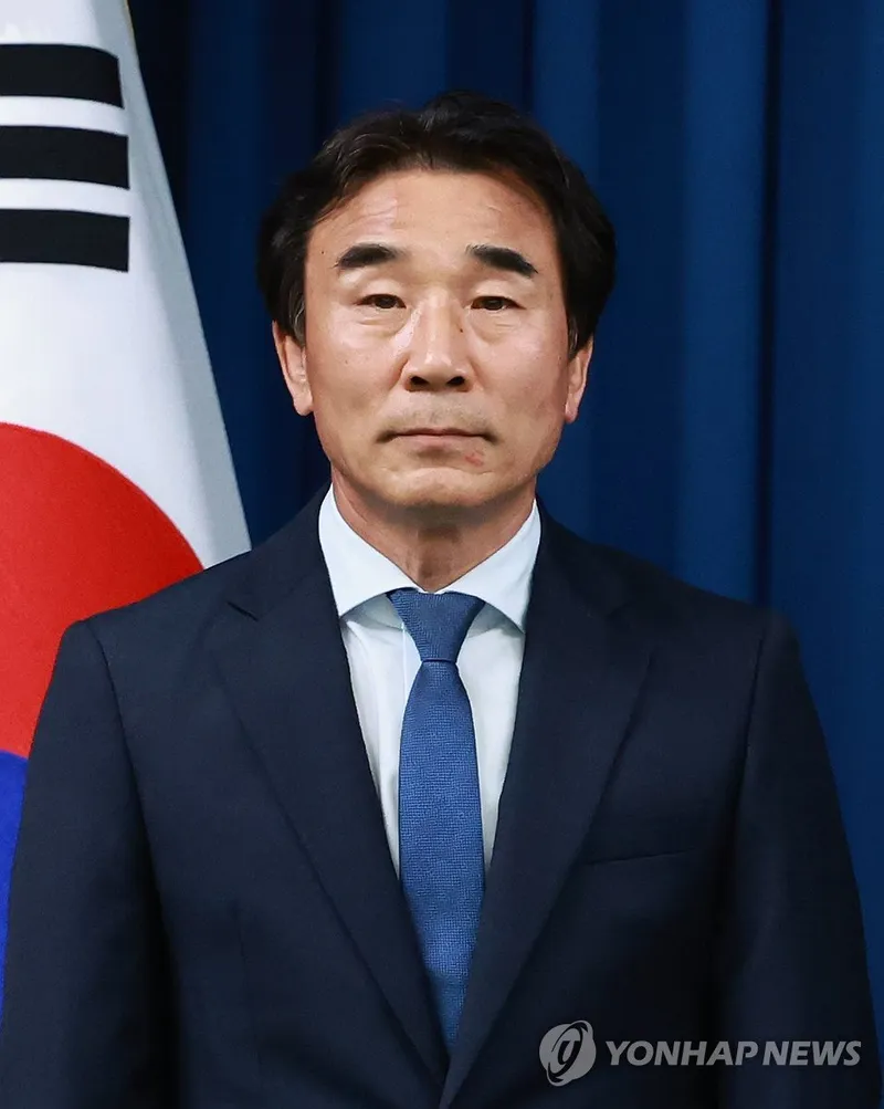 전성환 경청통합수석이 6월 29일 대통령실 청사에서 인선 발표에 참석했다 / 연합뉴스
