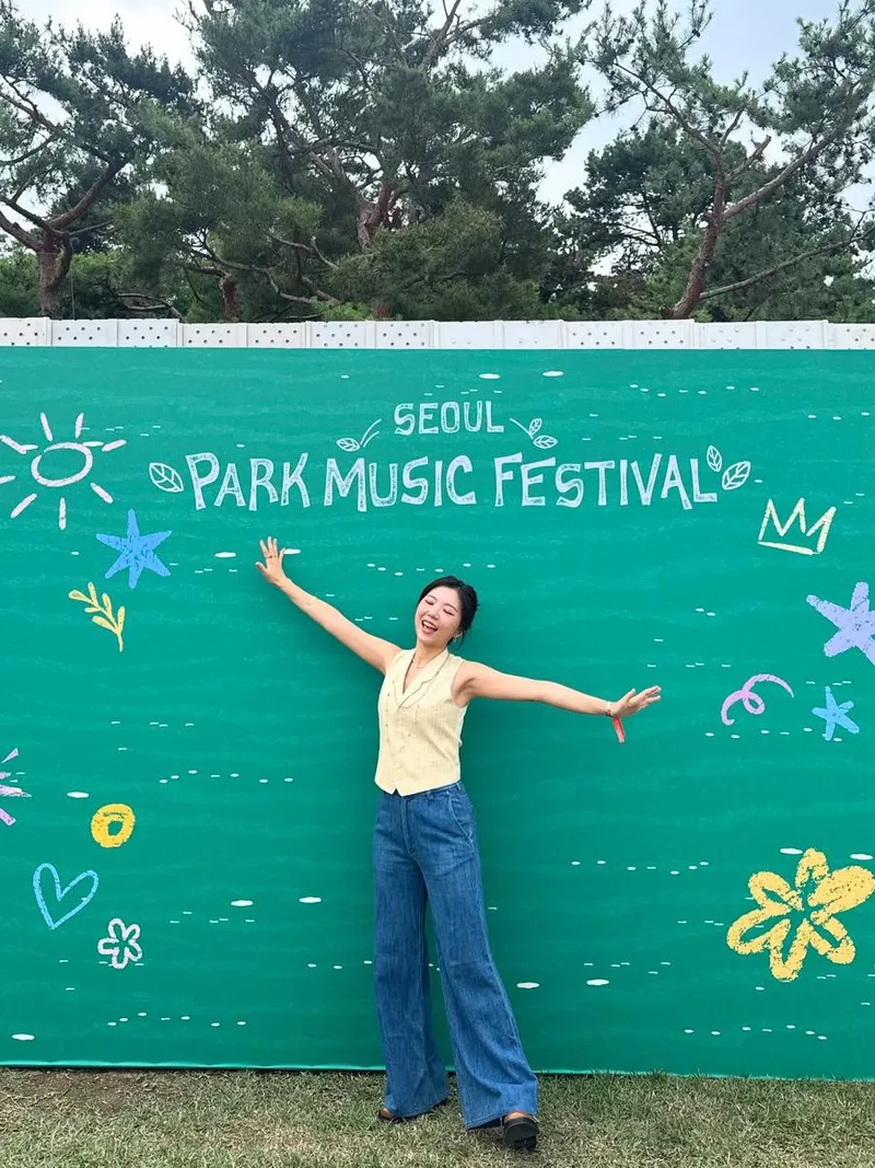 “핫한 여름의 자유”…스텔라장, 파크뮤직페스티벌→에너지 폭발 / 가수 스텔라장 인스타그램