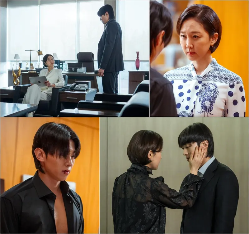 “피보다 진한 충성”…염정아·김진영, ‘아이쇼핑’ 어둠 속 서사→팽팽한 긴장감 / ENA