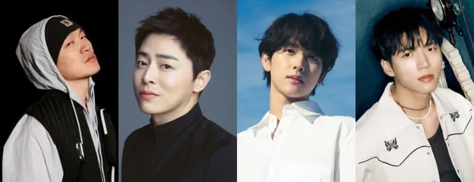 양동근, 조정석, 임시완, 남우현(출처=각 소속사)