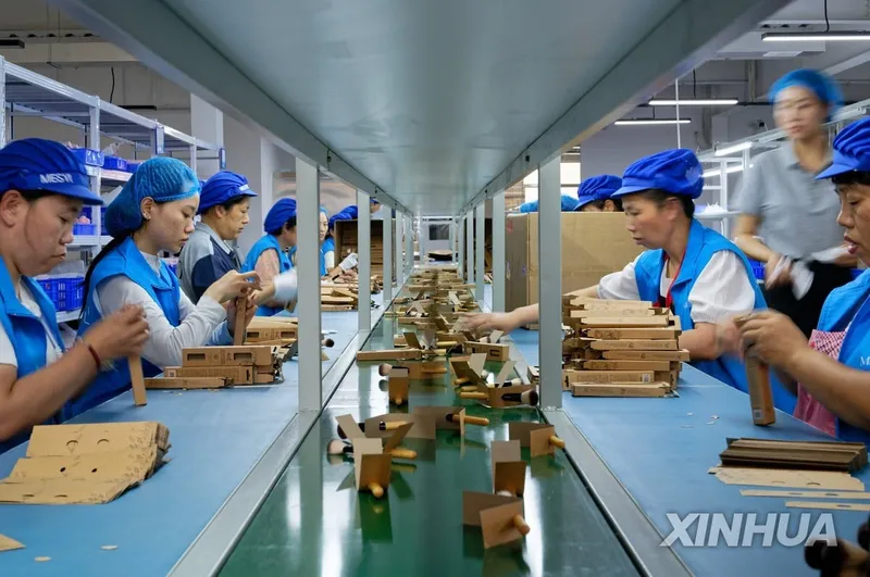 중국 6월 제조업 PMI 49.7…3개월 연속 기준선 하회