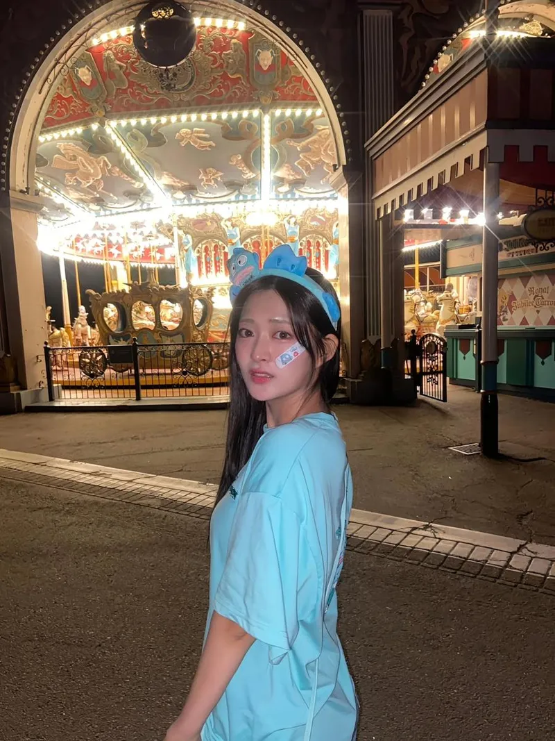 “사랑아 교동해”…구세미, 여름 밤 설렘→동화 속 미소 / 걸그룹 시그니처 구세미 인스타그램