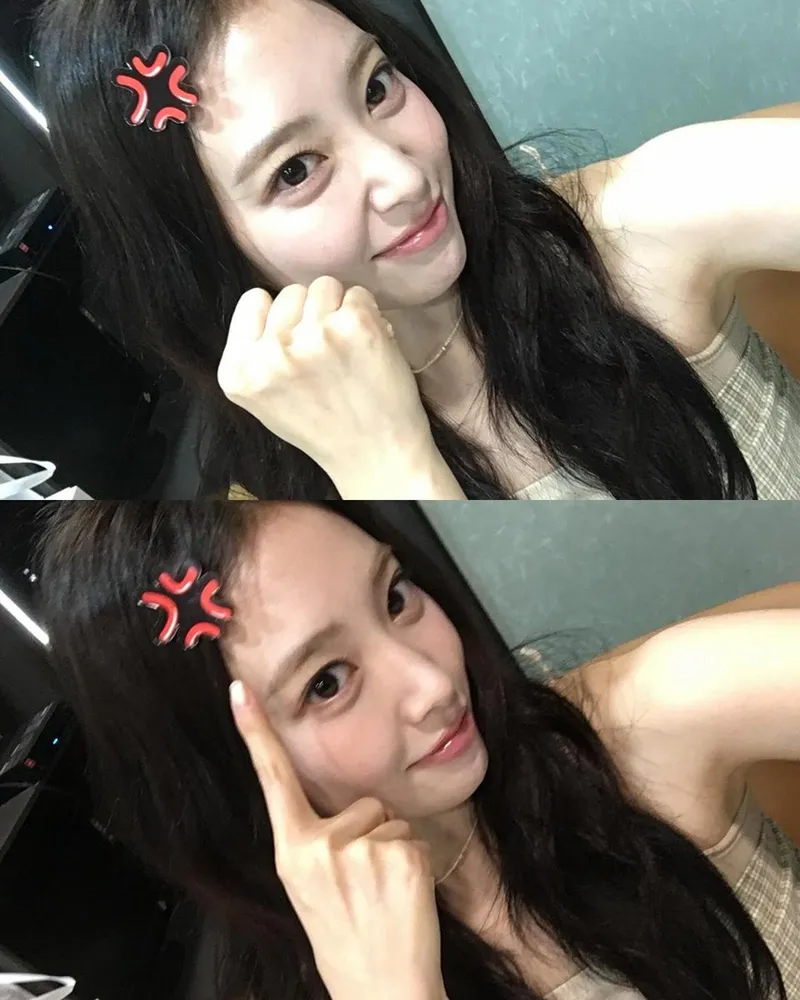 “장난과 진심 사이”…조아, 분방한 표정→여름밤 에너지 완성 / 걸그룹 위클리 조아 인스타그램
