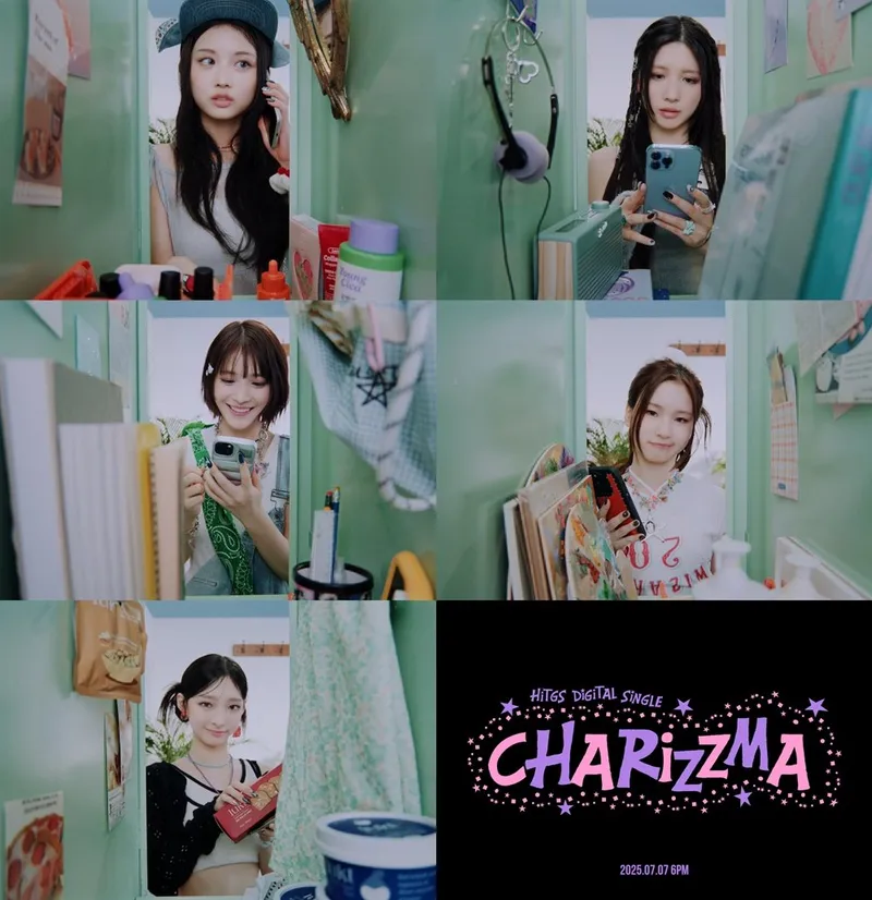 “HITGS, 소녀력으로 다시 빛난다”…‘CHARIZZMA’로 초고속 컴백→팬심 흔든다 / 에이치뮤직엔터테인먼트