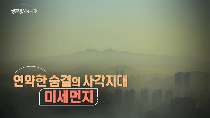 “숨 쉴 자유가 위협받는 순간”…생로병사의 비밀, 미세먼지 취약계층→보이지 않는 위험을 파헤치다 / KBS