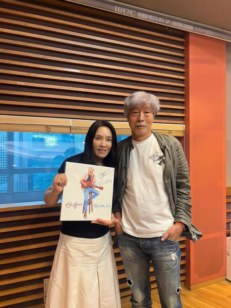 “최고의 디바와 함께한 여름”…배철수, 따뜻한 시선→변함없는 음악 동행 / 가수 배철수 인스타그램