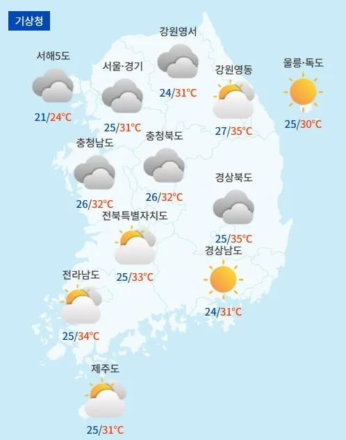 전국날씨예보 / 케이웨더