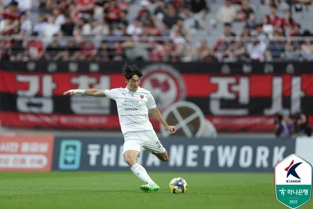 “최종 득표 24.6%”…한현서, 팀 K리그 영플레이어→뉴캐슬전 출격 / 연합뉴스