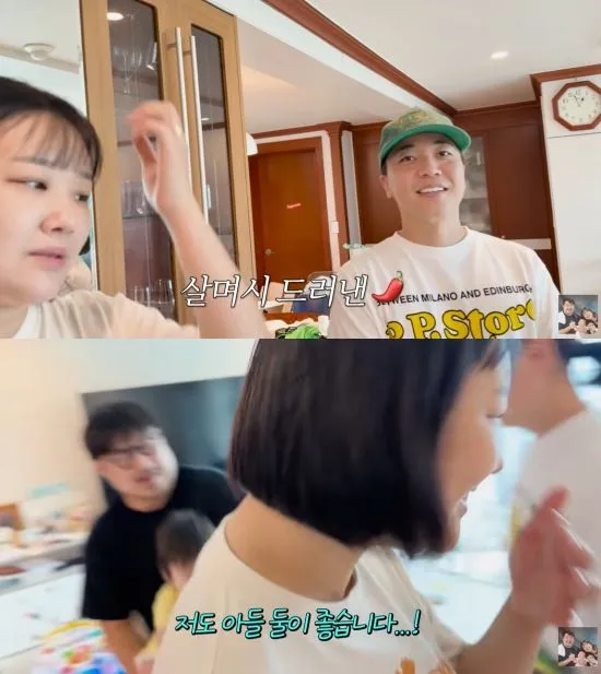 “아들 소식에 뜨거운 반응”…넉살·아내, ‘기유TV’에서 둘째 성별 반전→유쾌한 축하 쏟아졌다