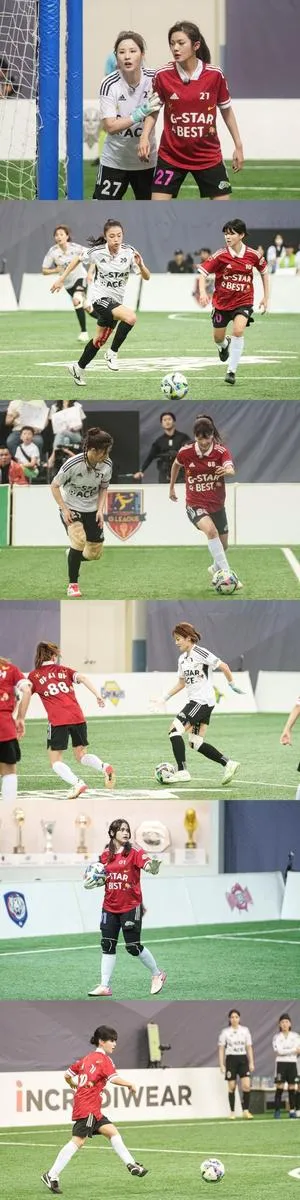 G-스타매치 신경전…‘골 때리는 그녀들’ 백지훈·조재진, 자존심 대결→A·B그룹 명예 건 정면충돌 / SBS