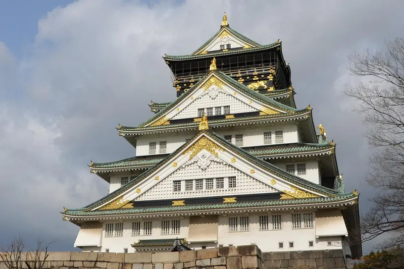 사진 출처 = Pixabay(Osaka castle)