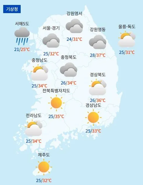 전국날씨예보 / 케이웨더