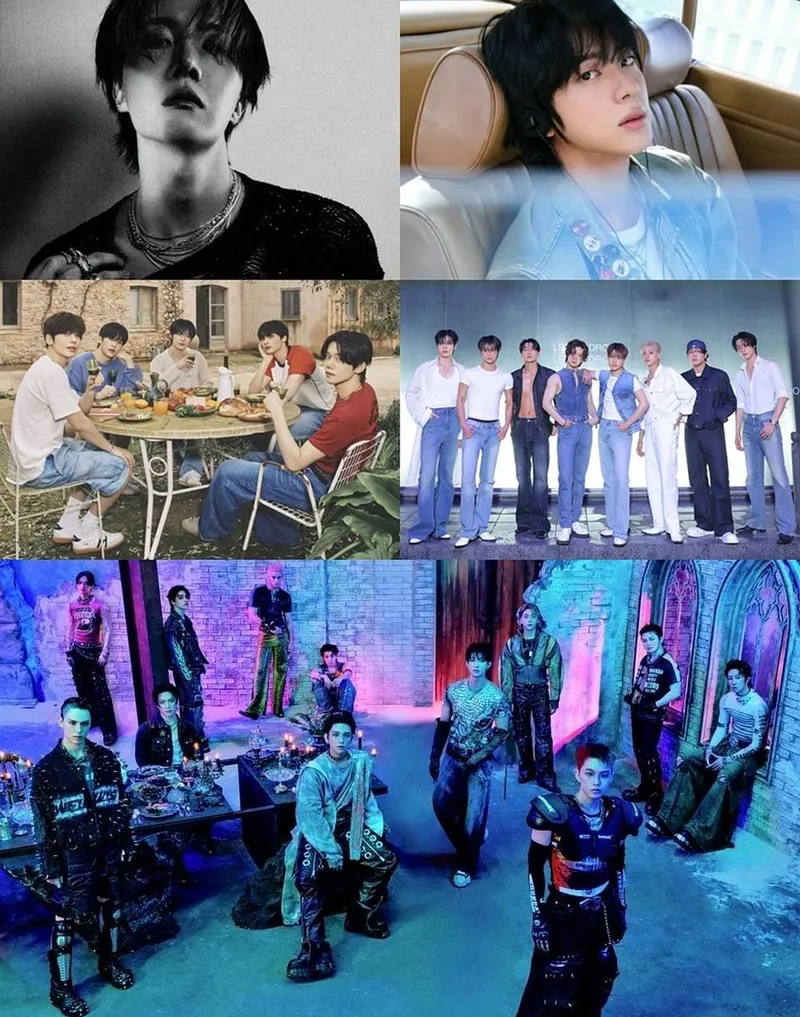 “방탄소년단 진·제이홉, 세븐틴·라이즈”…‘TMA 베스트 뮤직–여름’ 사전 투표→글로벌 팬덤 박빙 대결 / 빅히트뮤직