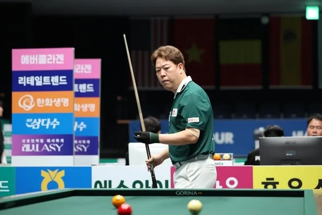 “완승 진출 릴레이”…강동궁·조건휘·사파타, 하나카드 PBA 64강→챔피언 자존심 지켜 / 연합뉴스
