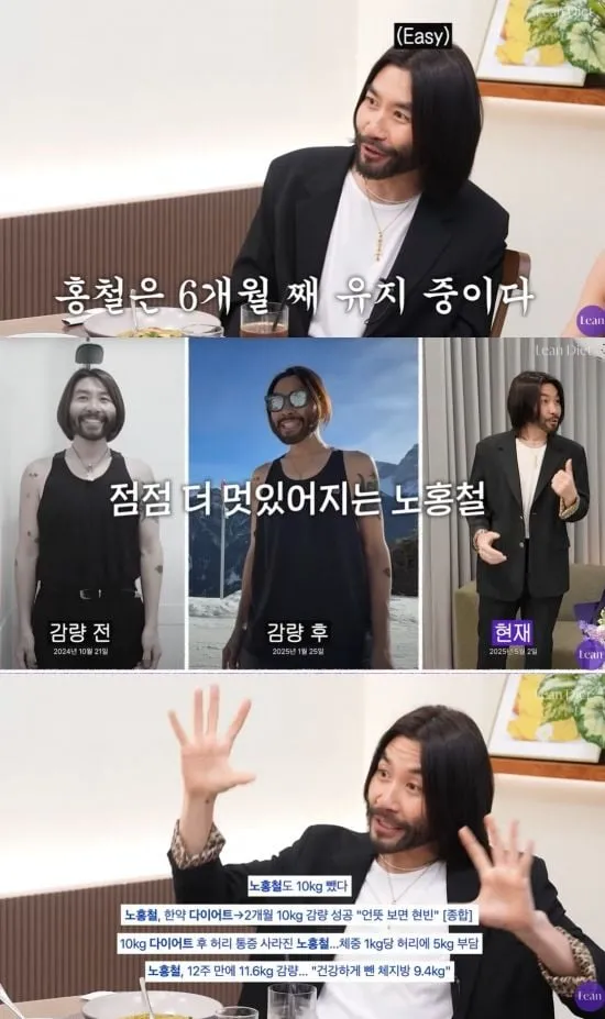 “11.6㎏ 감량의 힘”…노홍철, 달라진 일상→화보 요청도 쏟아졌다