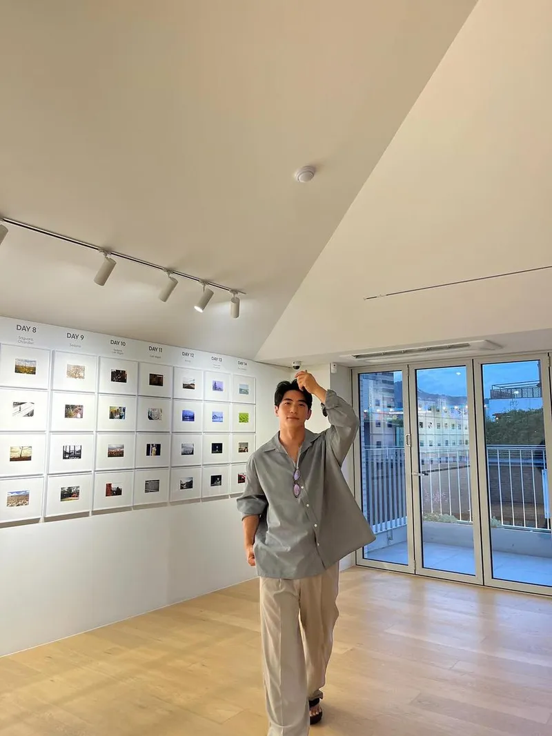 “사진 속의 여름 오후”…차영남, 전시장 산책→잔잔한 설렘 / 배우 차영남 인스타그램