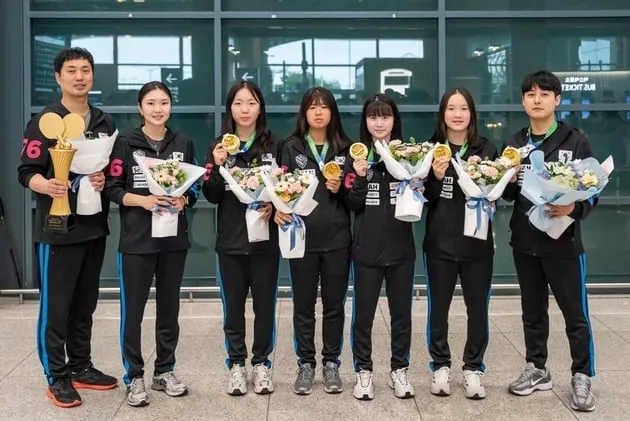 “금메달 2개 수확”…탁구 청소년대표팀, 아시아선수권 제패→8개 메달 쾌거 / 연합뉴스